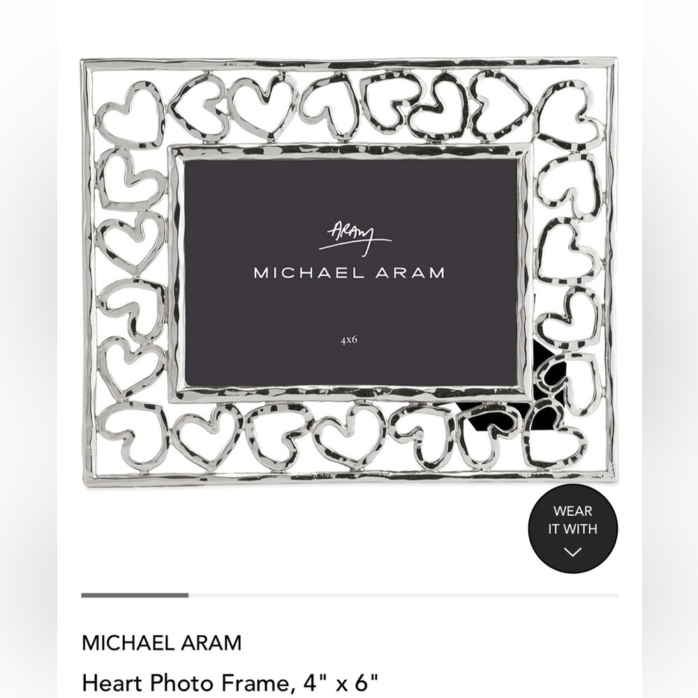 Brand new Michael aram frame